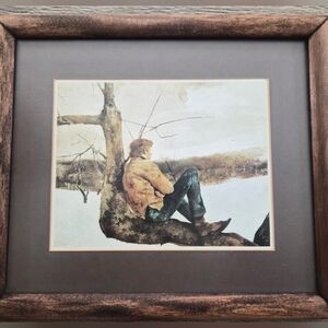 The Young Hunter. Realism Art